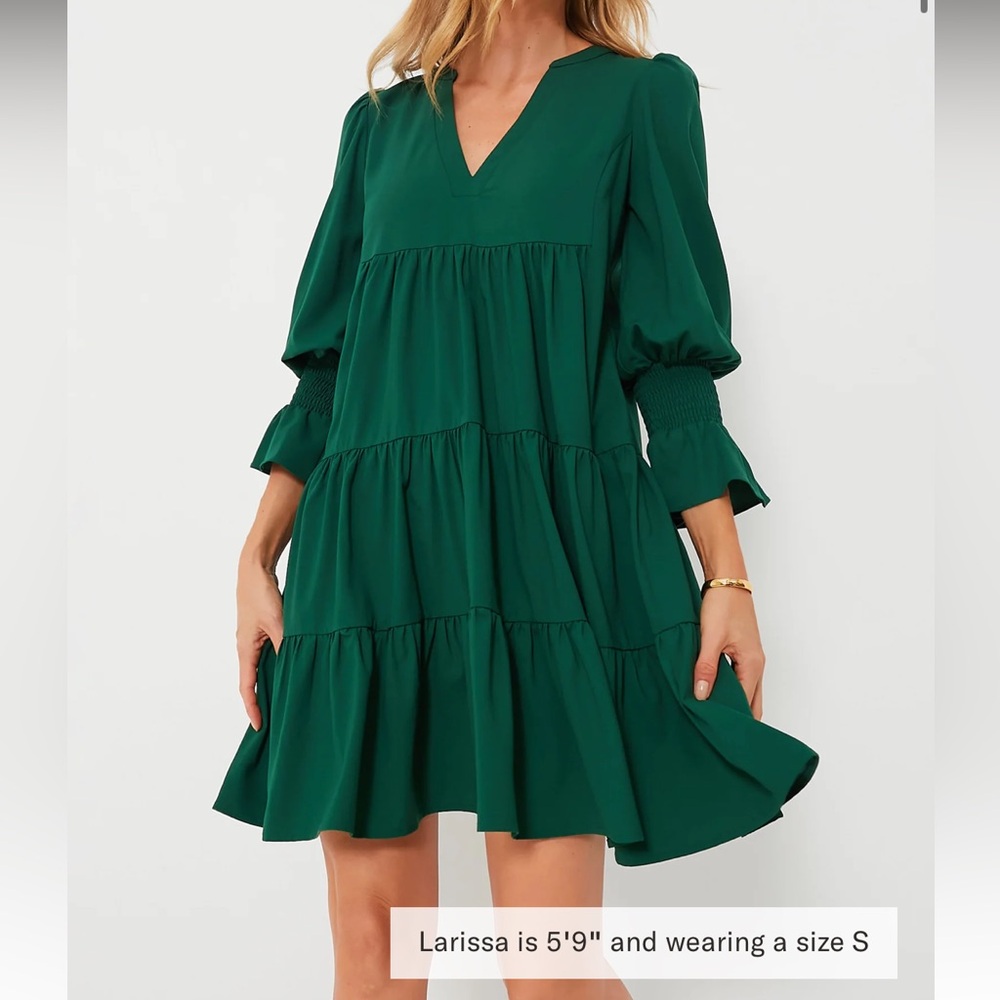 Hunter Green Crepe Kenzo Dress
POMANDER PLACE - Picture 2 of 13